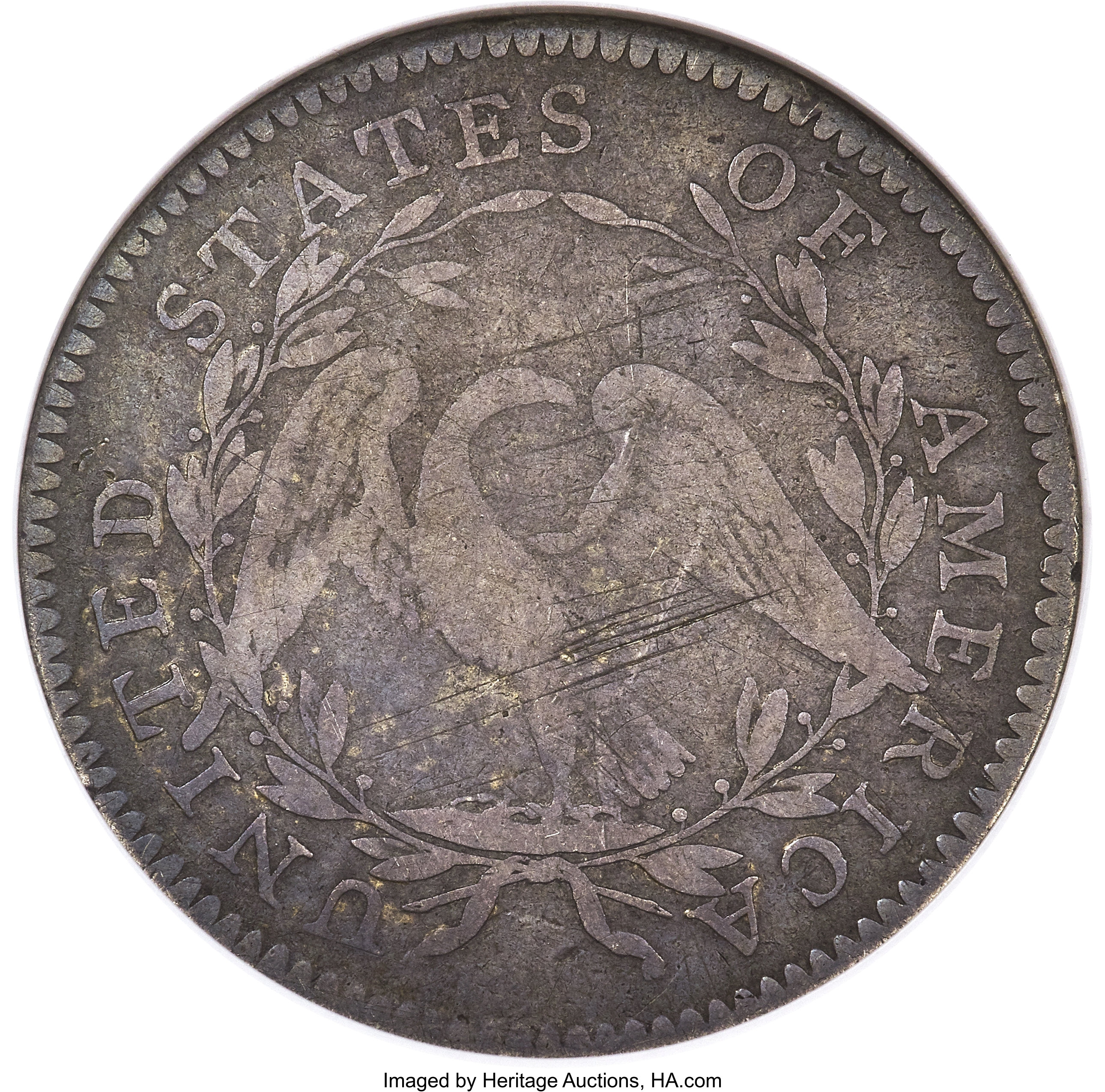 image for: 1794 50C O-105, T-3, R.5, VG10 NGC. CAC....