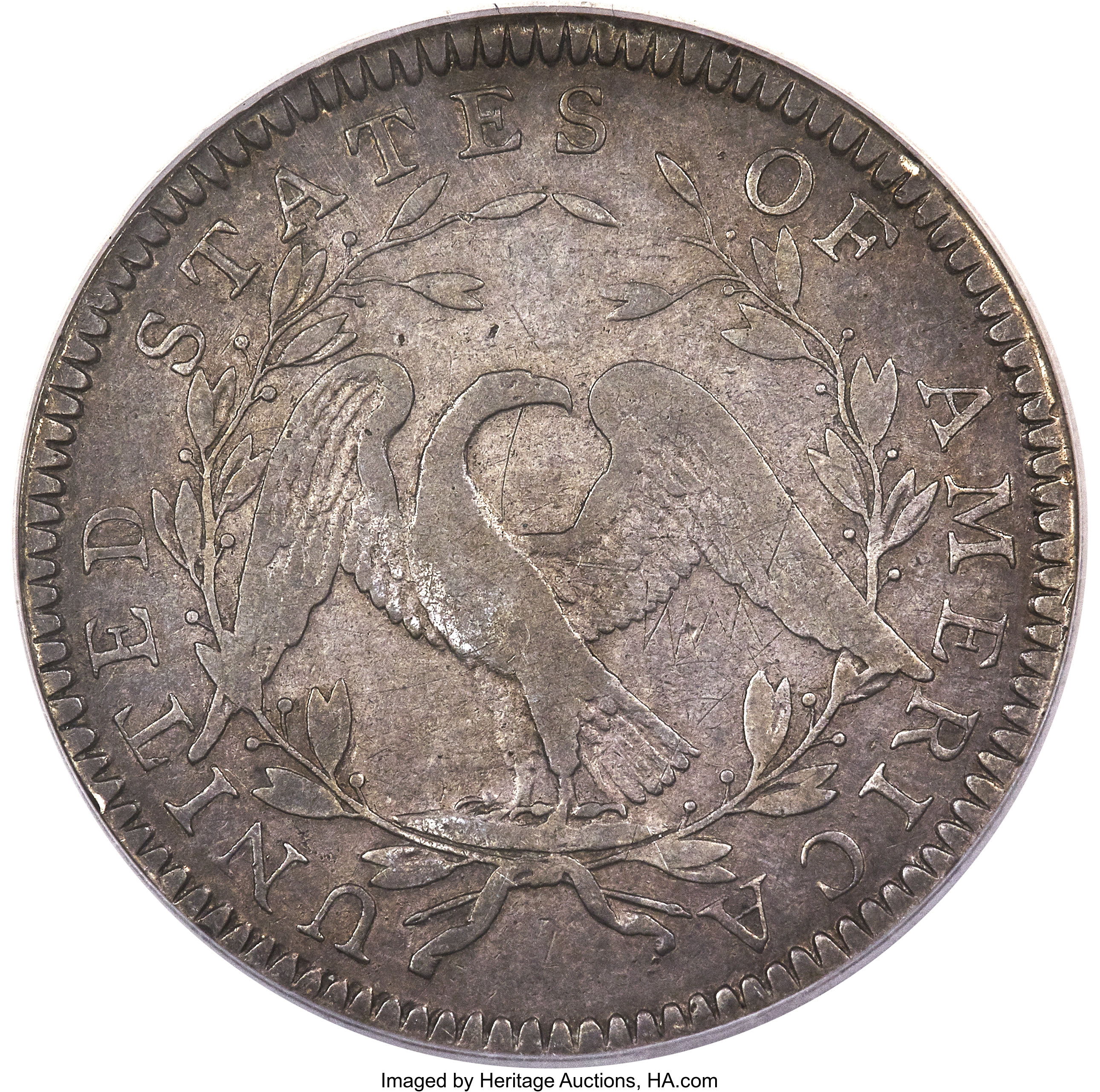 image for: 1794 50C O-106, T-4, Low R.6 -- Improperly Cleaned -- NCS. VF Details....