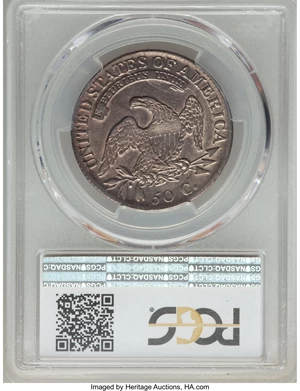 image for: 1813 50C O-105, R.1, AU55 PCGS....