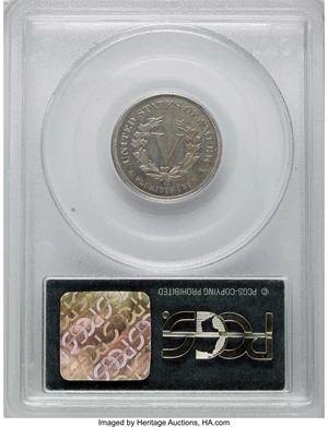 image for: 1883 5C Liberty Head Five Cents, Judd-1714, Pollock-1919, Low R.6, PR63 PCGS....