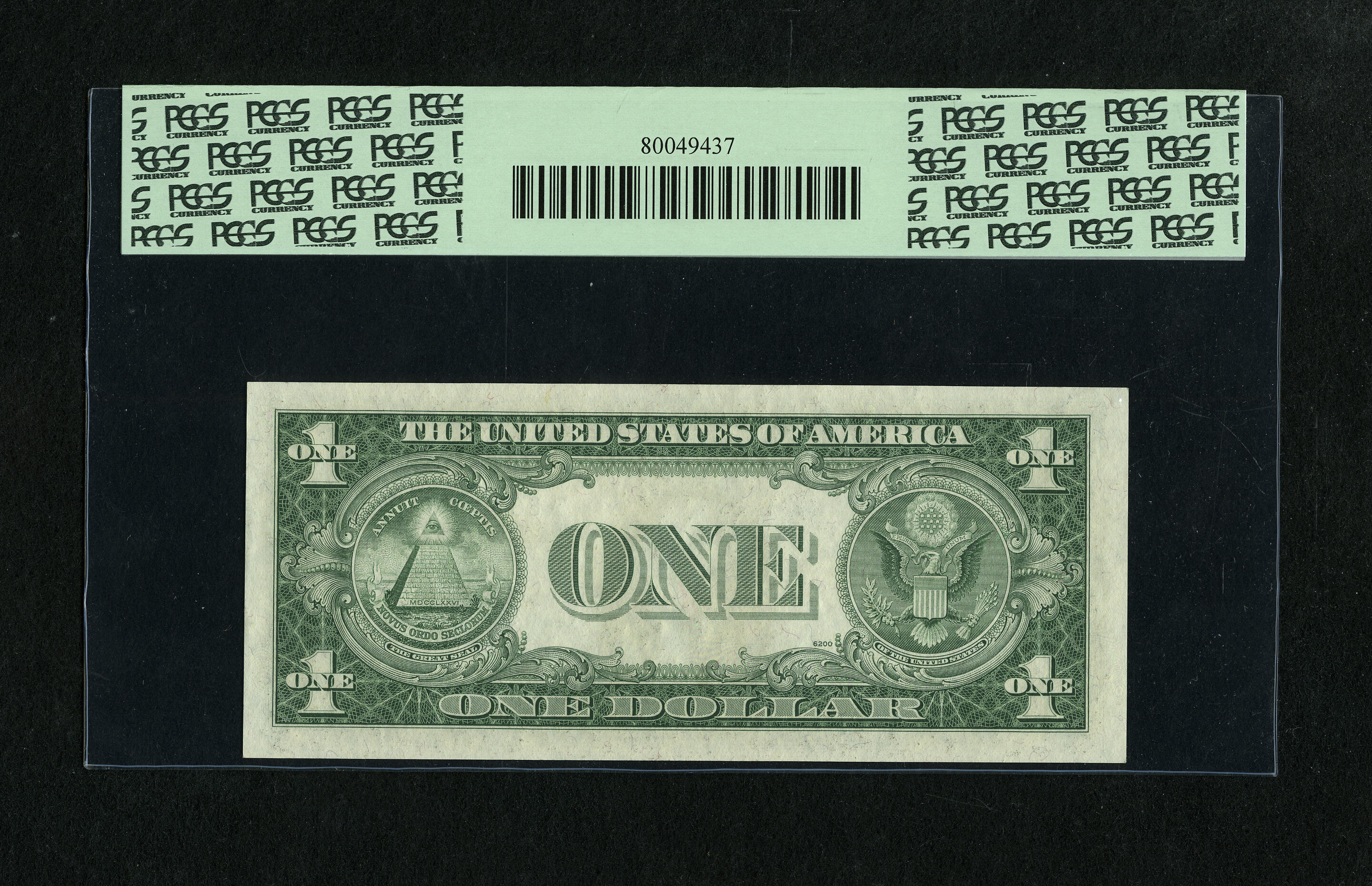 image for: Fr. 1614* $1 1935E Silver Certificate Star. PCGS Superb Gem New 67PPQ....