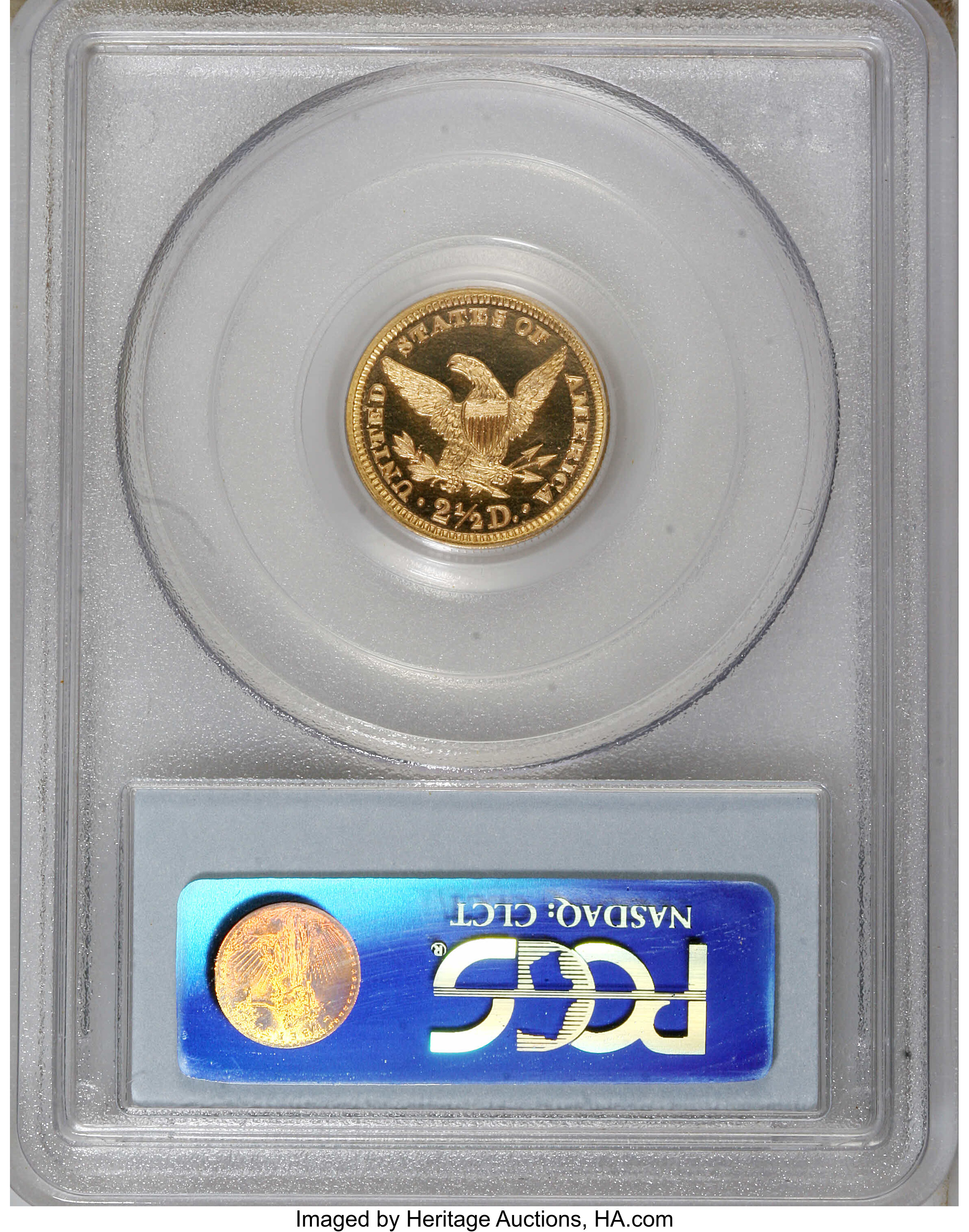 image for: 1886 $2 1/2 PR65 Deep Cameo PCGS....