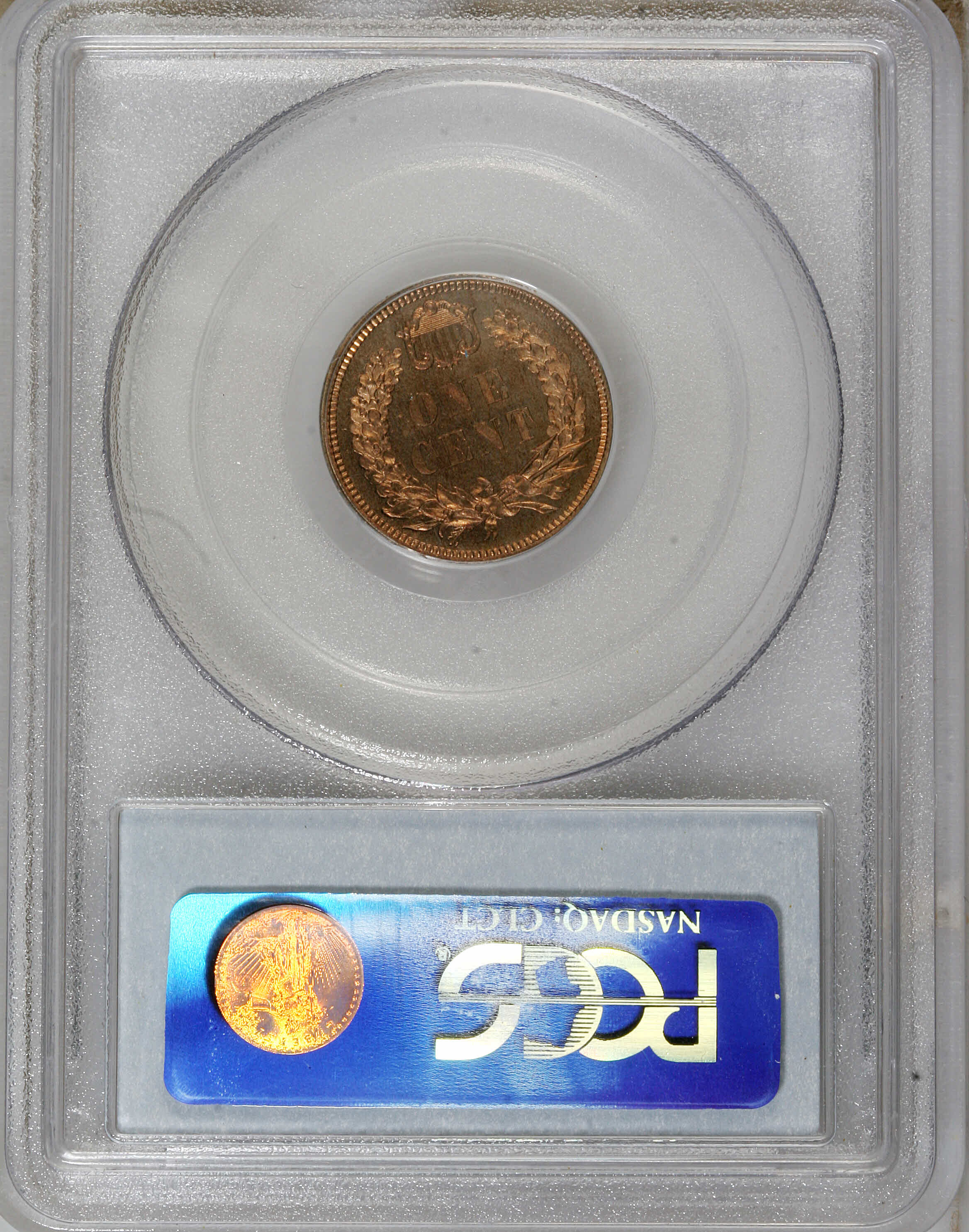 image for: 1858 P1C Indian Cent, Judd-212, Pollock-256, 263, R.4, PR65 PCGS....