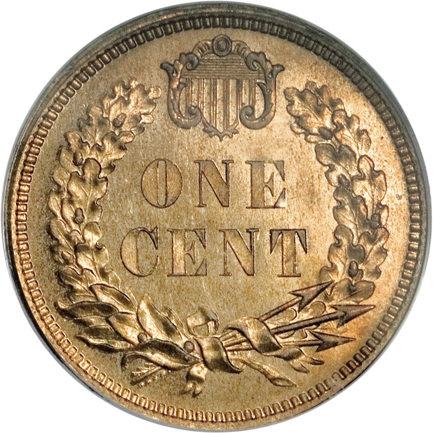 image for: 1858 P1C Indian Cent, Judd-212, Pollock-256, 263, R.4, PR65 PCGS....