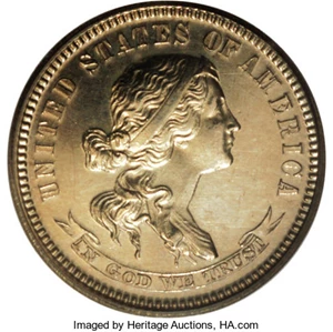 image for: 1870 10C Standard Silver Ten Cents, Judd-850, Pollock-957, High R.6, PR62 PCGS....