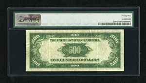 image for: Fr. 2200-G $500 1928 Federal Reserve Note. PMG Very Fine 25....