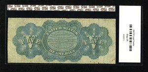 image for: Fr. 63 $5 1863 Legal Tender PCGS Apparent Fine 15....