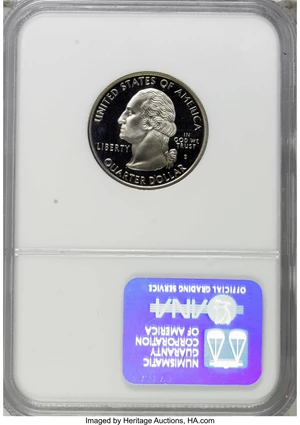 image for: 1999-S 25C Connecticut Clad PR70 Deep Cameo NGC. NGC Census: (0/0). PCGS Population (53/0). Numismedia Wsl. Price for NGC/...