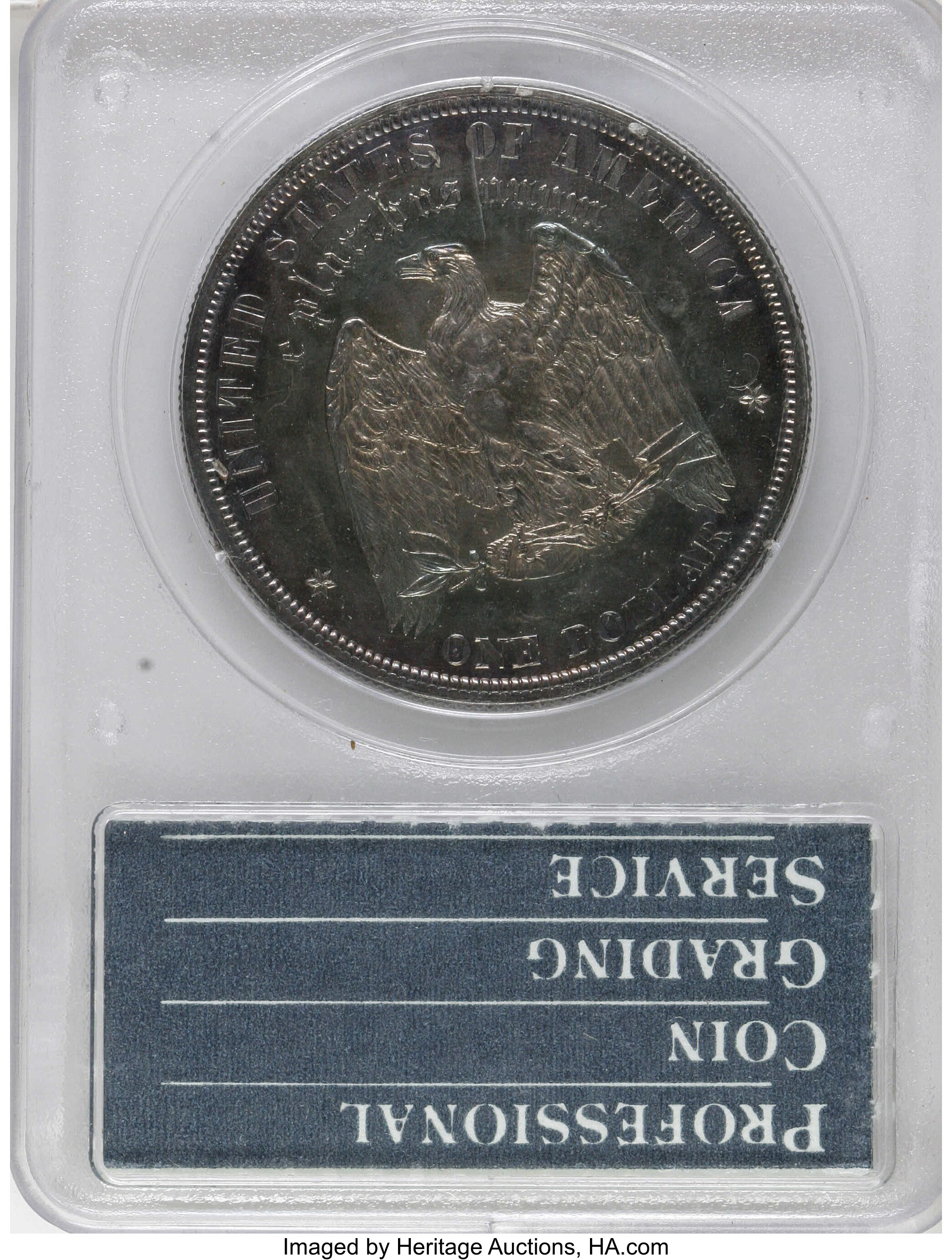 image for: 1878 $1 Dollar, Judd-1554, Pollock-1733, 1737, 1741, R.5, PR62 PCGS....