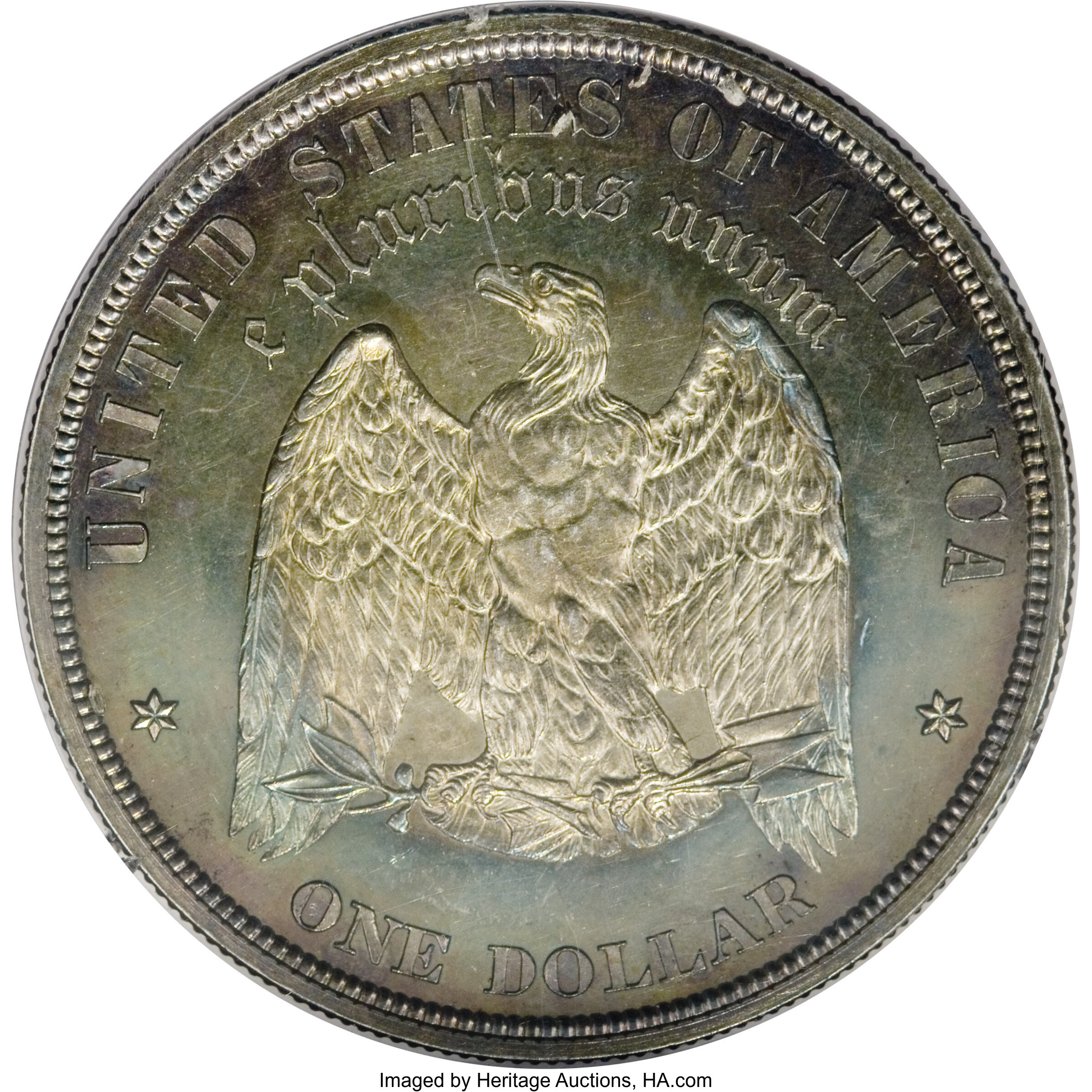 image for: 1878 $1 Dollar, Judd-1554, Pollock-1733, 1737, 1741, R.5, PR62 PCGS....