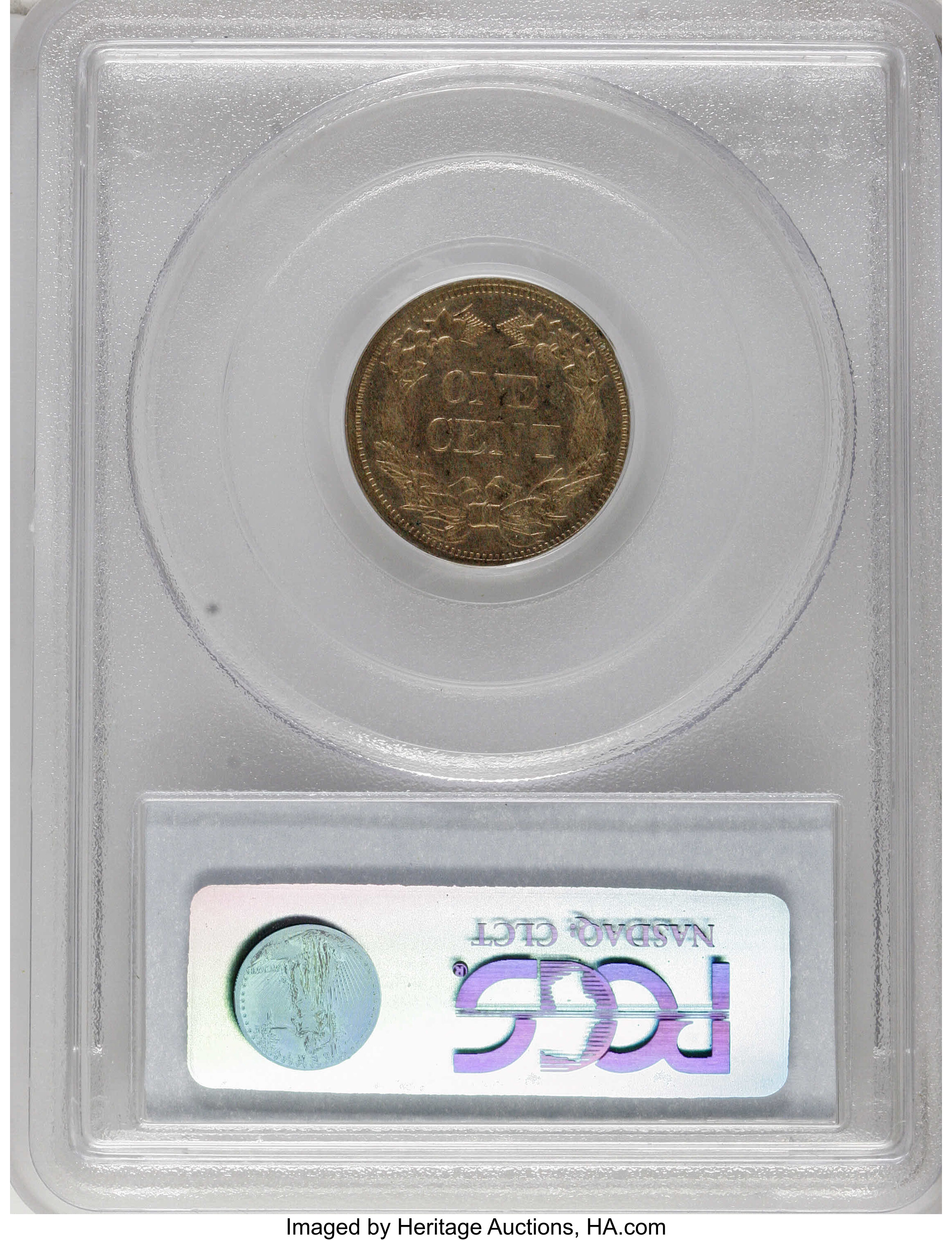 image for: 1858 P1C Indian Cent, Judd-213, Pollock-258, R.5, PR63 PCGS....