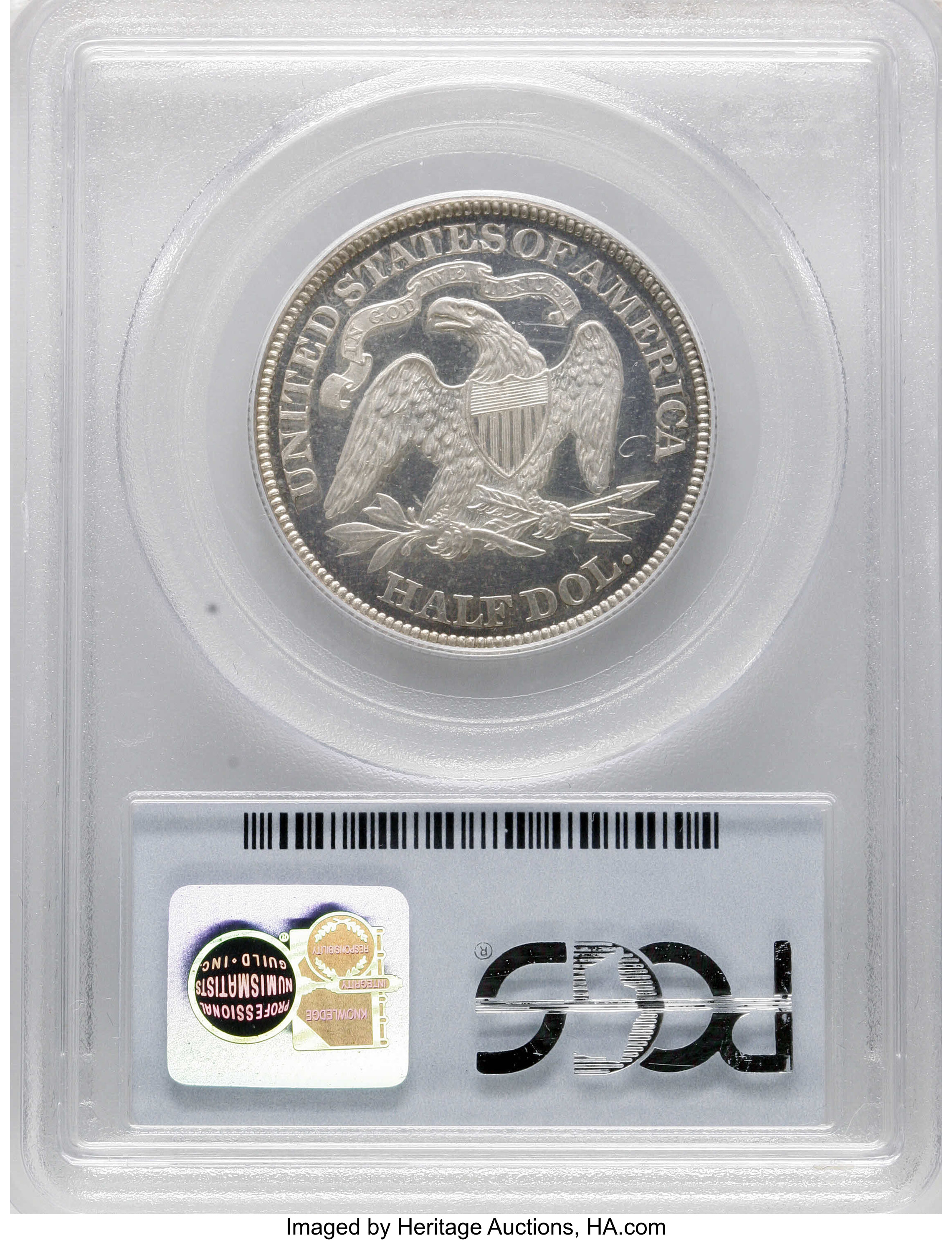 image for: 1871 50C Half Dollar, Judd-1108, Pollock-1244, High R.7, PR64 PCGS....