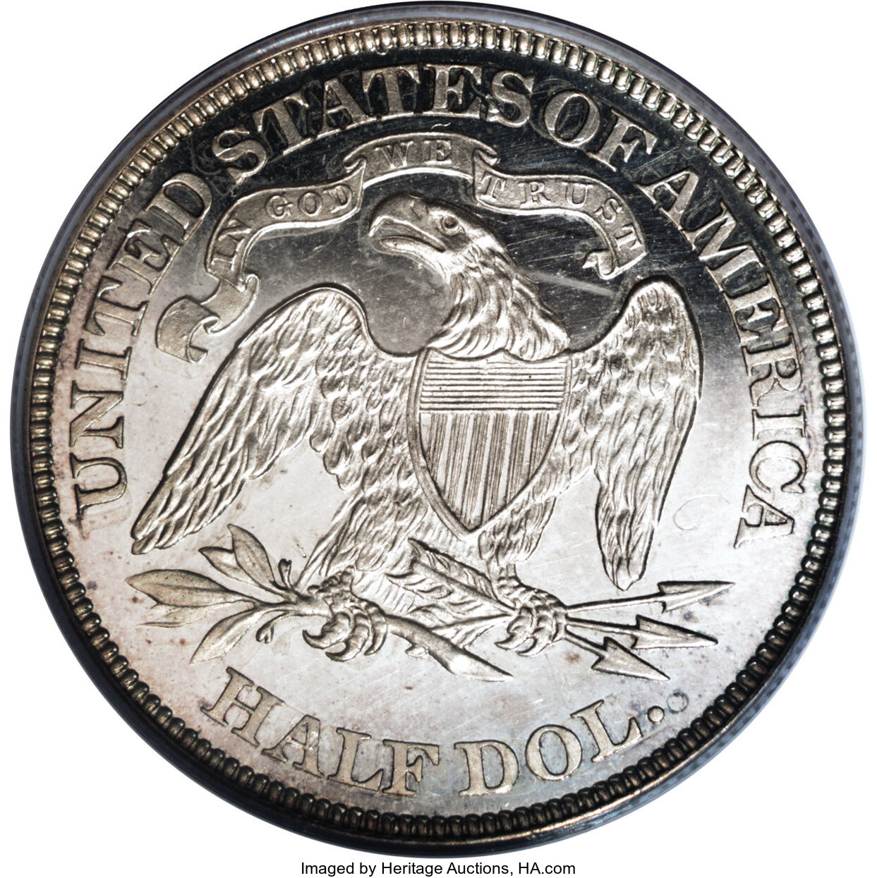 image for: 1871 50C Half Dollar, Judd-1108, Pollock-1244, High R.7, PR64 PCGS....