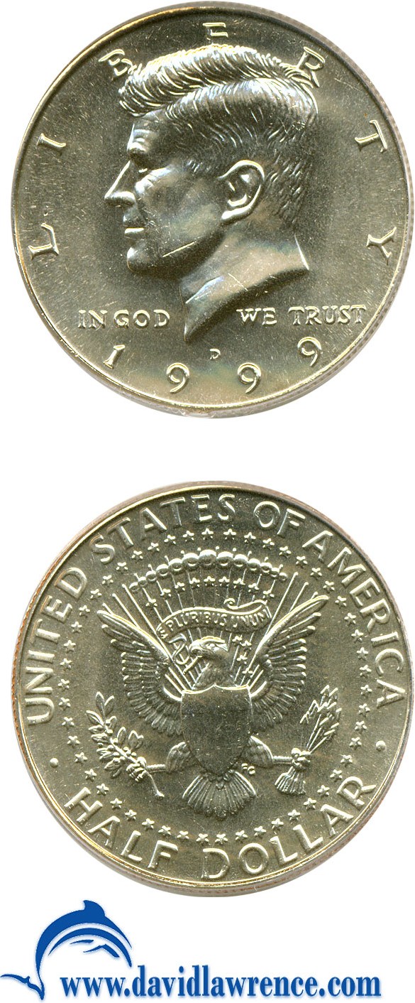 image for: 1999-D 50c  PCGS MS65 