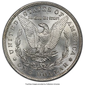 image for: 1900-O/CC $1 VAM-12 MS65+ PCGS. CAC. A Top 100 Variety. PCGS Population: (5/2 and 1/0+). NGC Census: (0/0 and 0/0+). CDN: $...