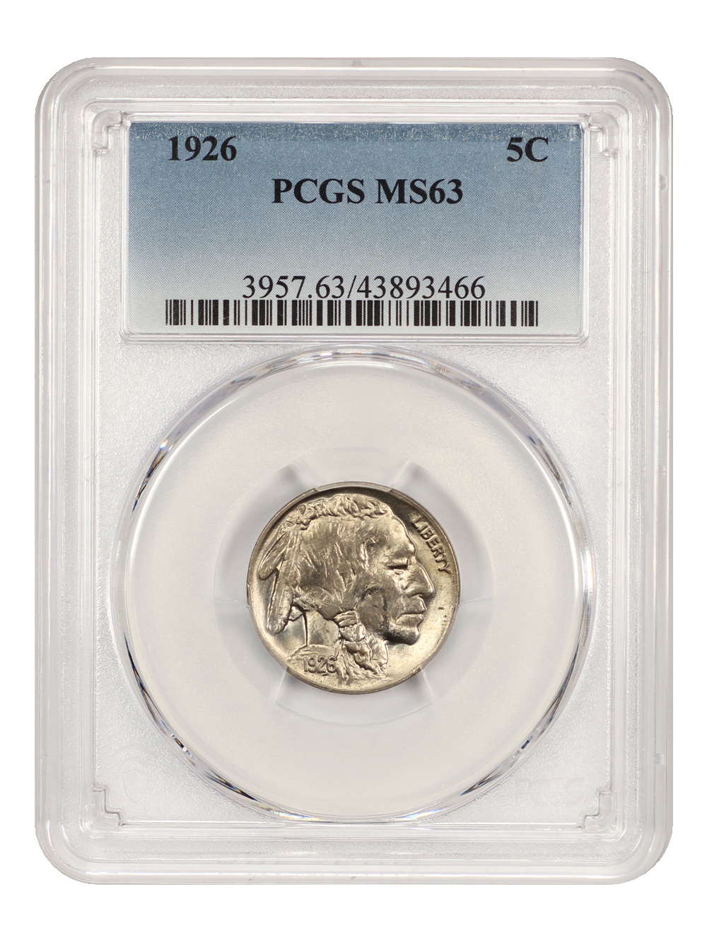 1926 5c VF30 CAC thumbnail 23