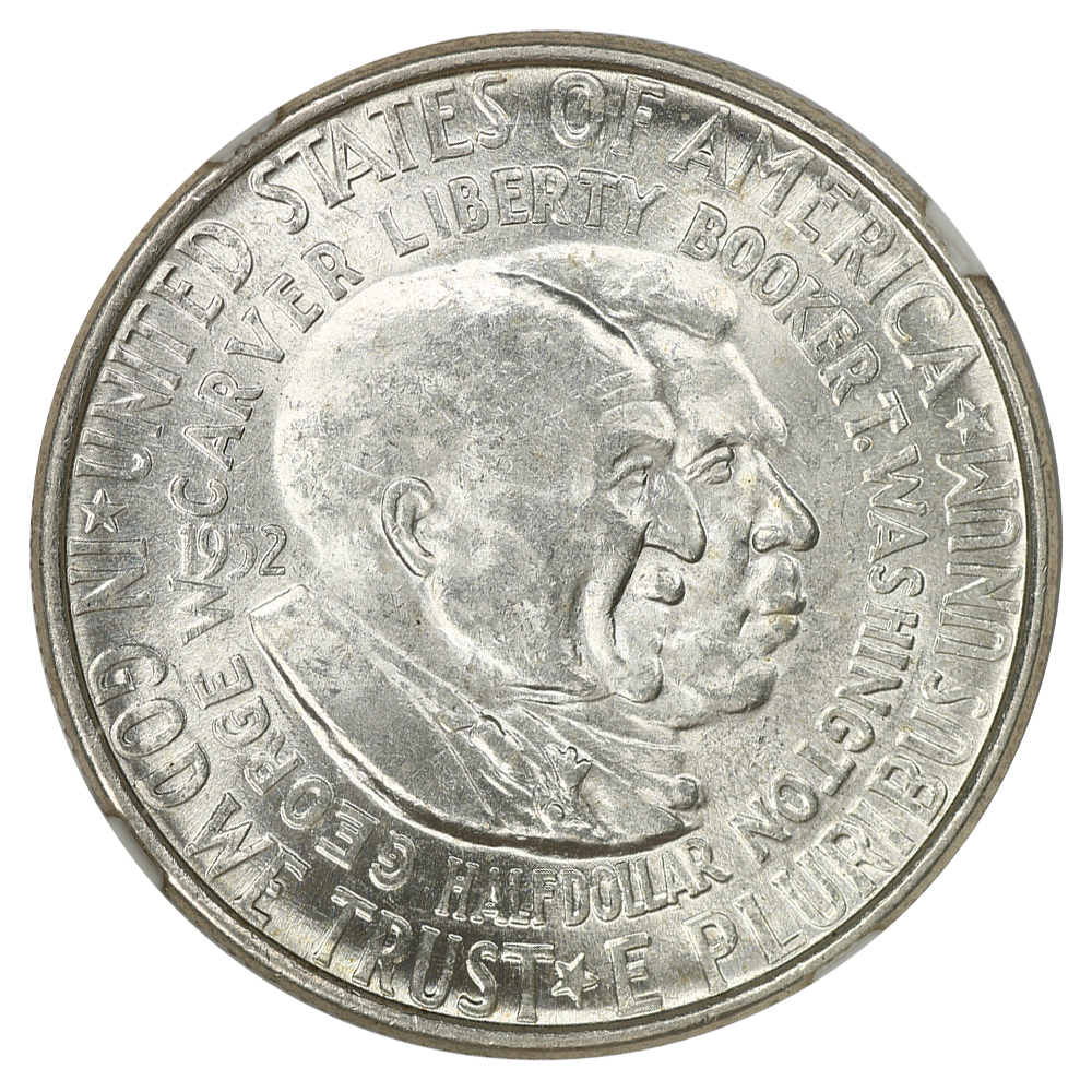 1952 Washington-Carver 50c NGC MS63