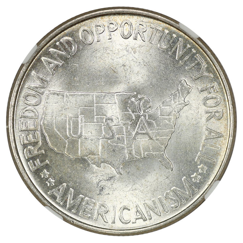 1952 50c Washington-Carver VF30 CAC thumbnail 18