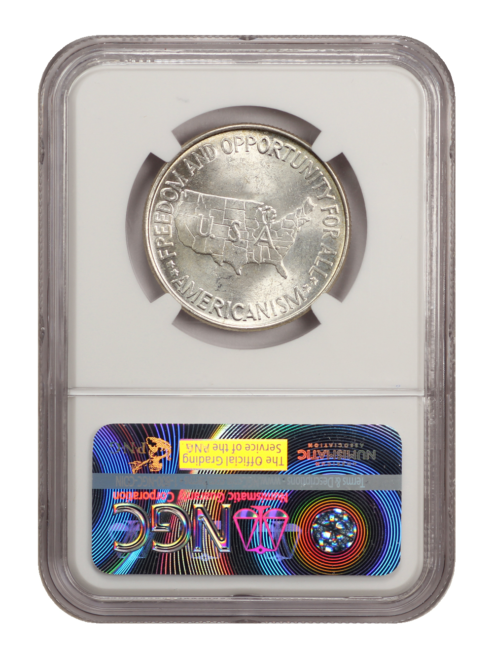 1952 50c Washington-Carver VF30 CAC thumbnail 20