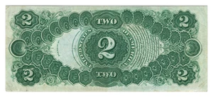 image for: FR. 58 1917 $2 Legal Tender PMG VF30