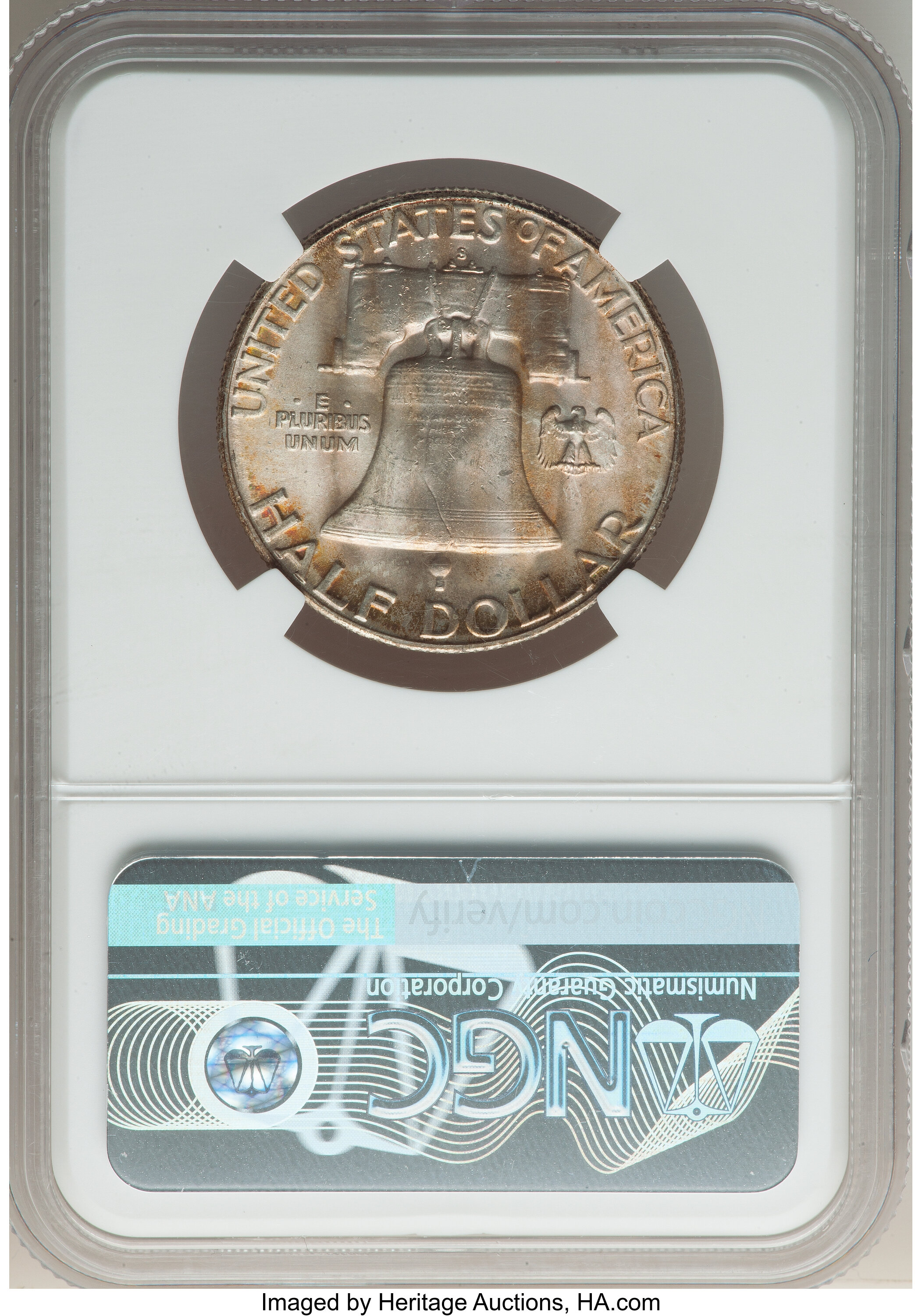 image for: 1953-S 50C MS64 Full Bell Lines NGC....