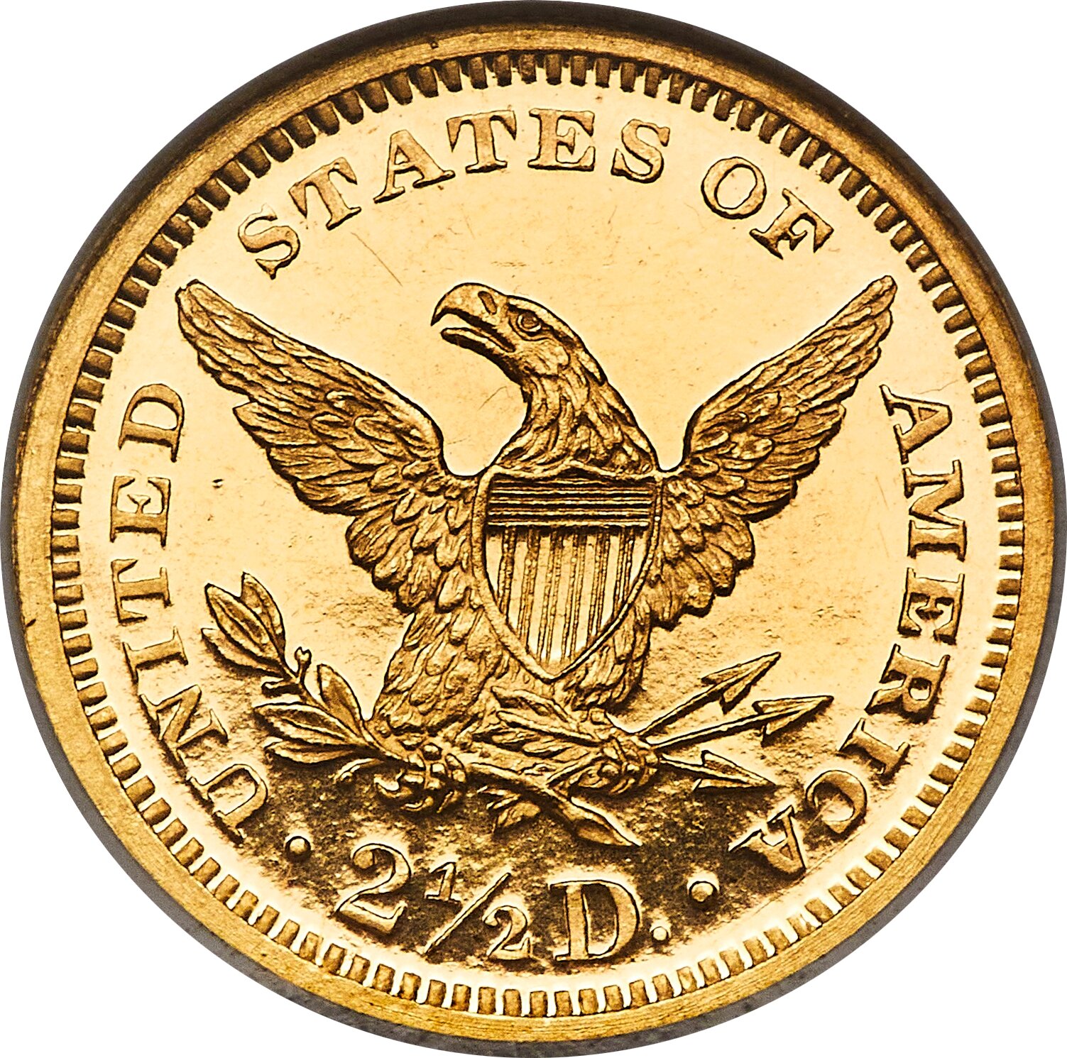 image for: 1874 $2 1/2 PR65 Ultra Cameo NGC. JD-1, High R.6....