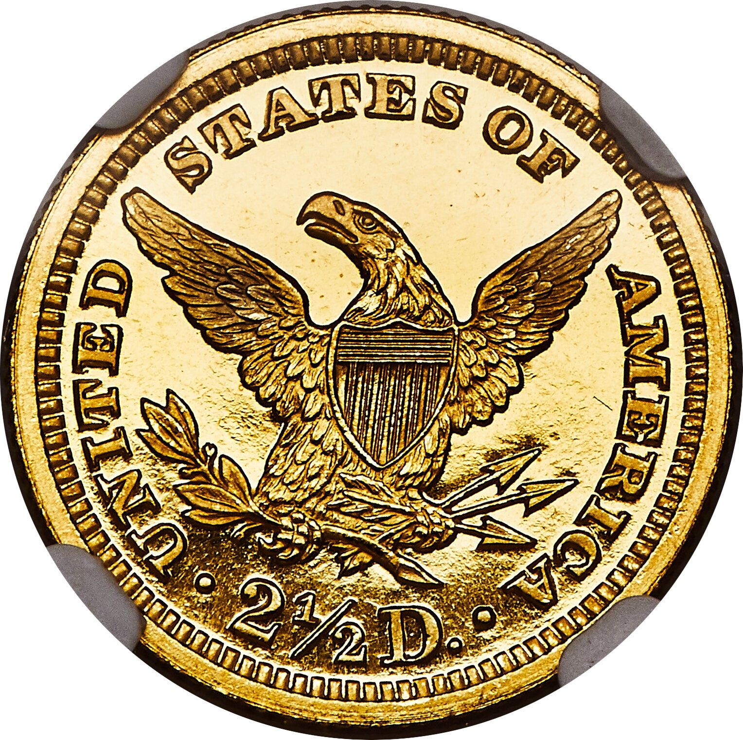 image for: 1897 $2 1/2 PR67+ Ultra Cameo NGC. JD-1, High R.4....