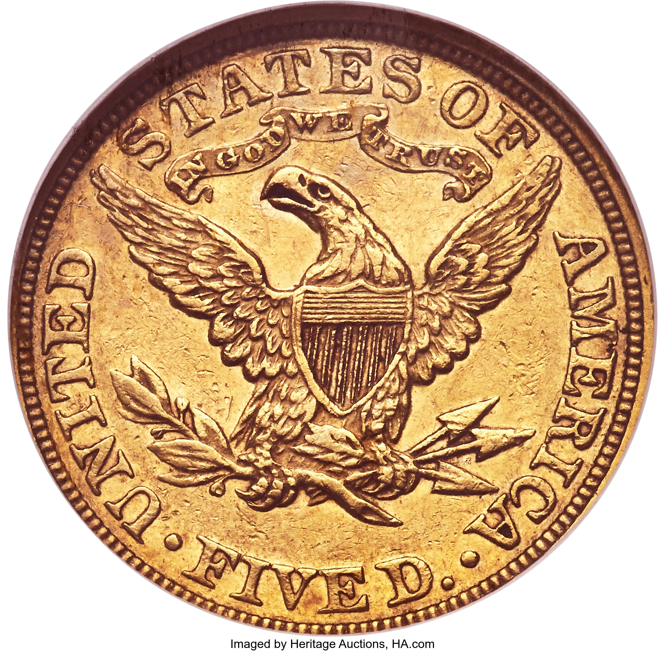 image for: 1887 $5 PR53 NGC. JD-1, R.5....