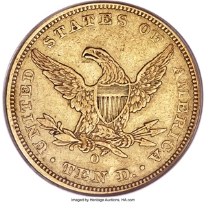 image for: 1841-O $10 XF45 PCGS. Variety 1....