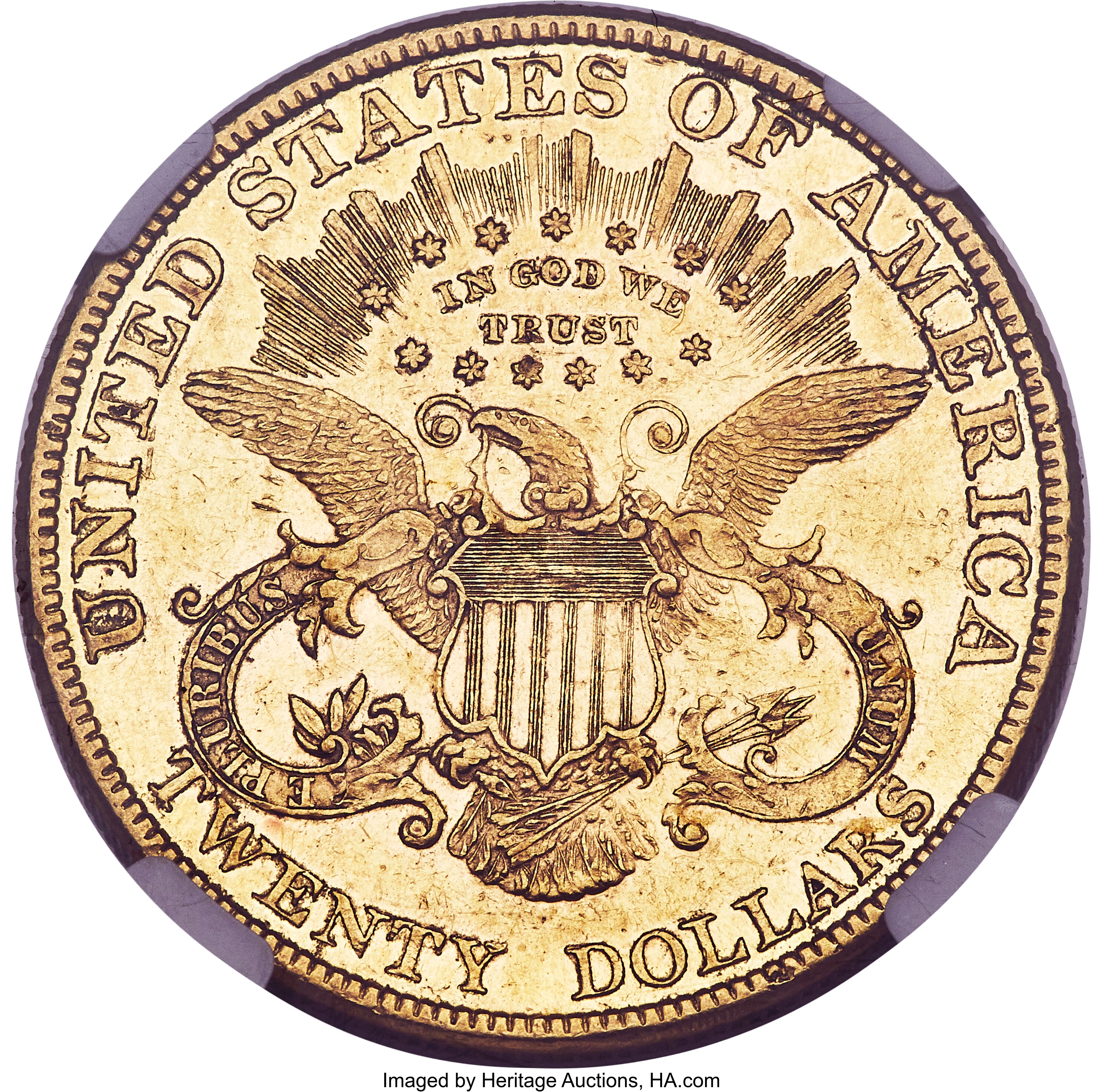 image for: 1886 $20 AU53 NGC....