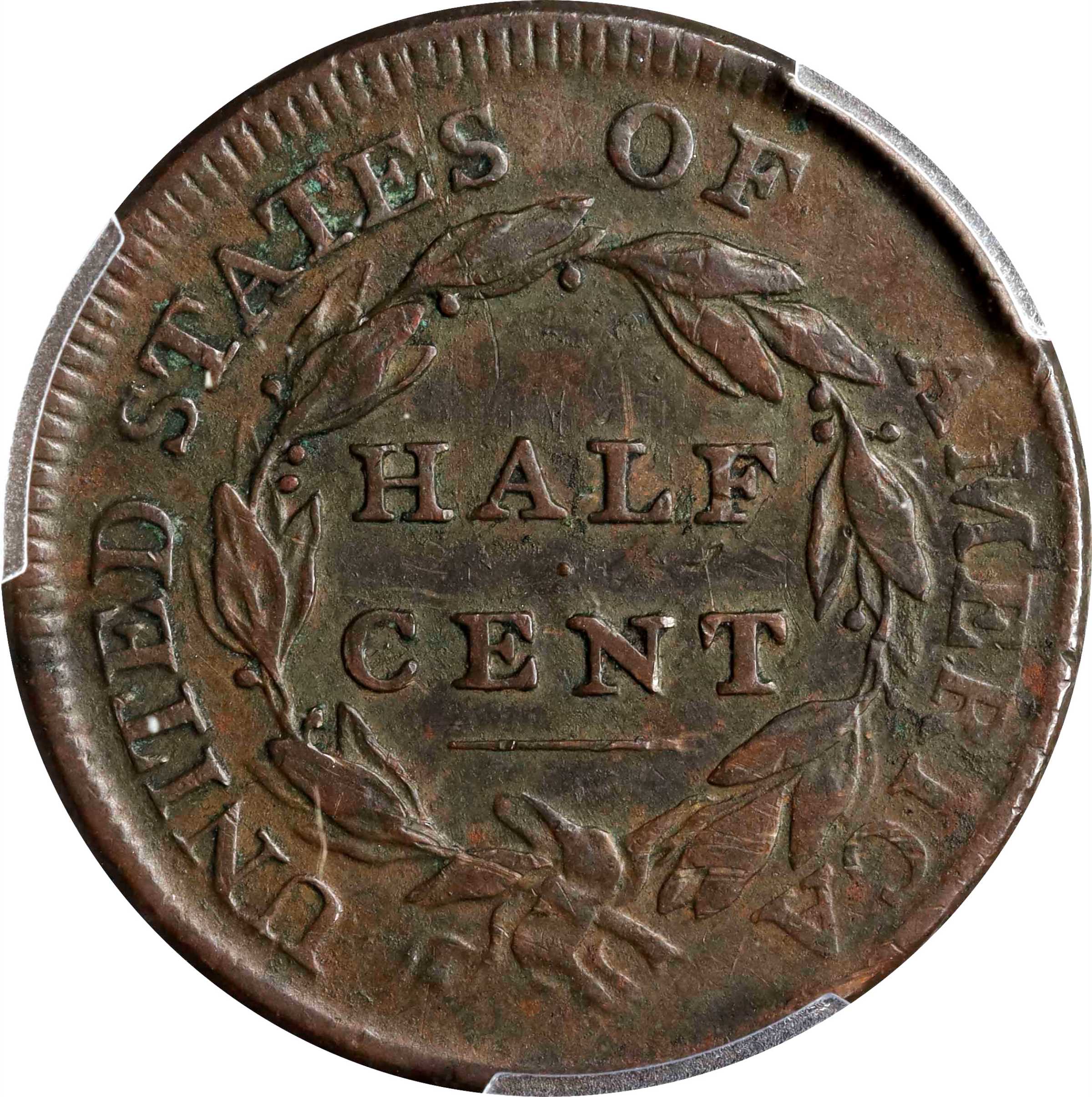 image for: 1809 Classic Head Half Cent. Small o Inside 0. VF-30 (PCGS).