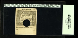 image for: Connecticut March 1, 1780 2s/6d PCGS New 60PPQ.