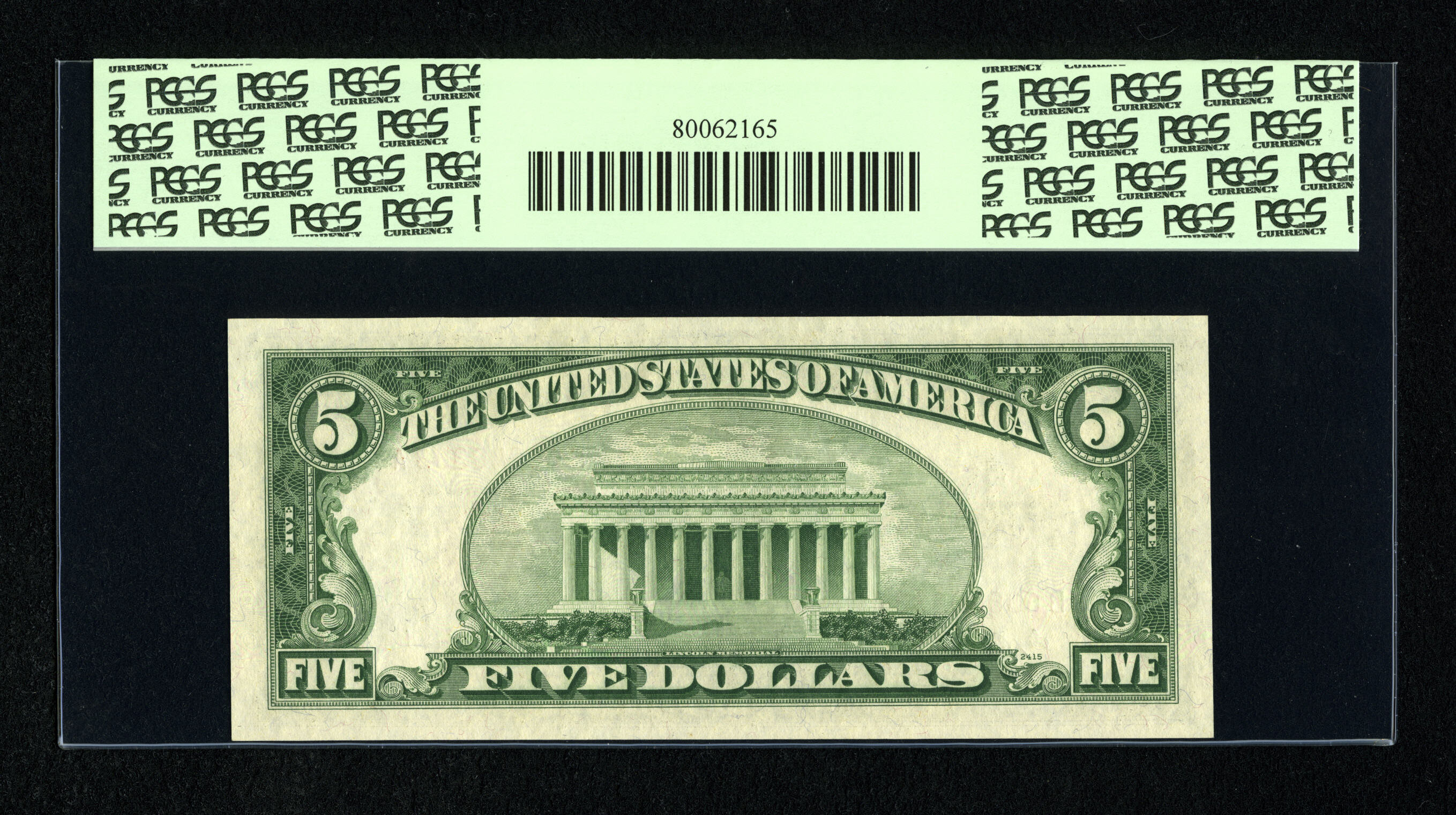 image for: Fr. 1533 $5 1953A Legal Tender Note. PCGS Gem New 65PPQ....