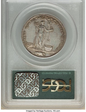 image for: 1796 Castorland Medal, Silver, AU55 PCGS. W-9100, R.5....