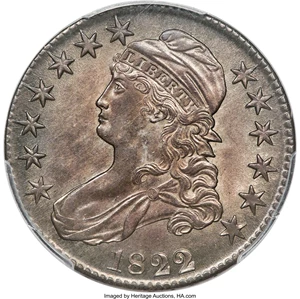 image for: 1822/1 50C O-101, R.1, MS63 PCGS....