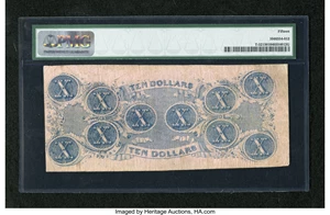 image for: T52 $10 1862....