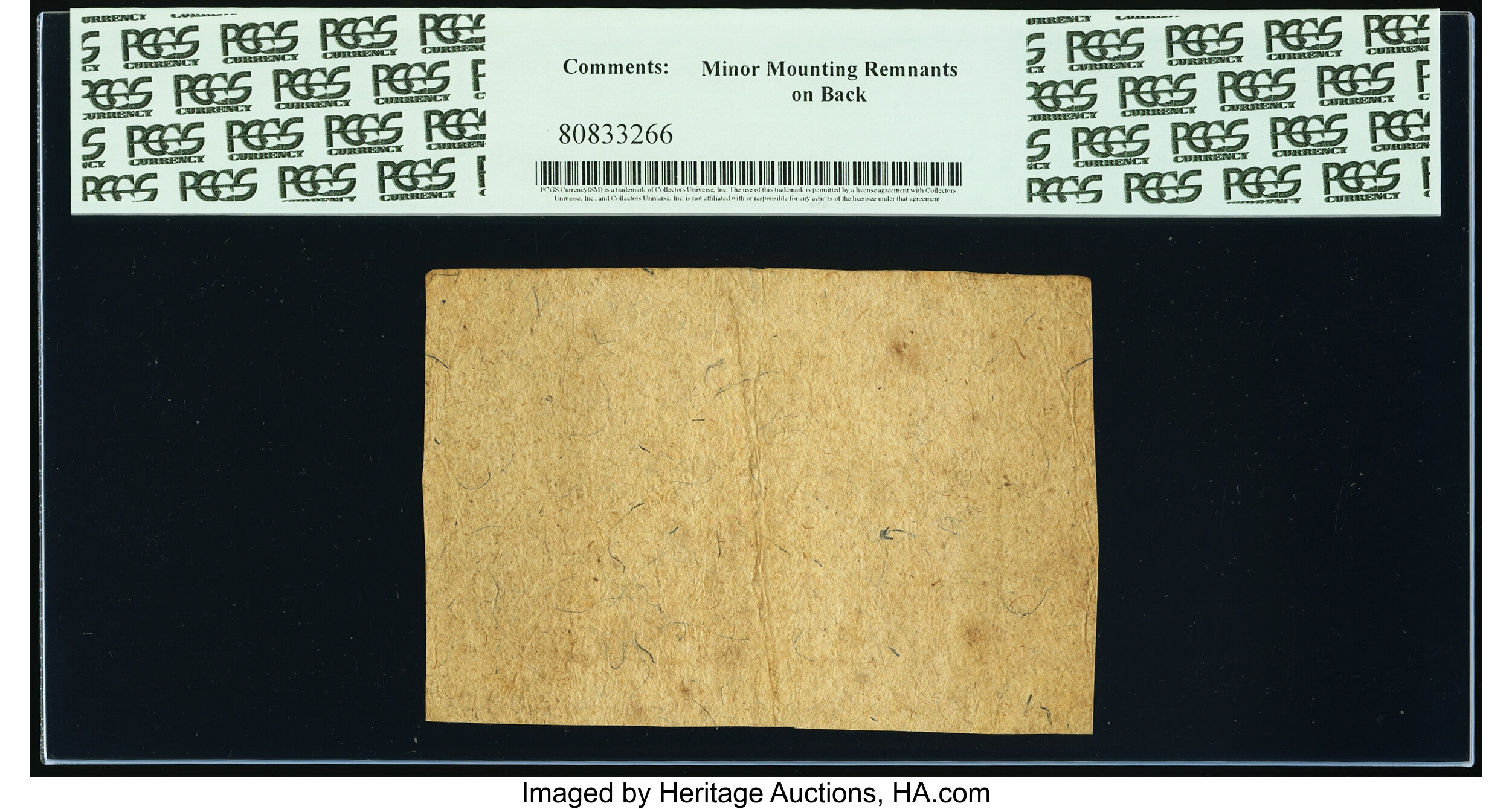 image for: Virginia October 20, 1777 $6 PCGS Extremely Fine 45....