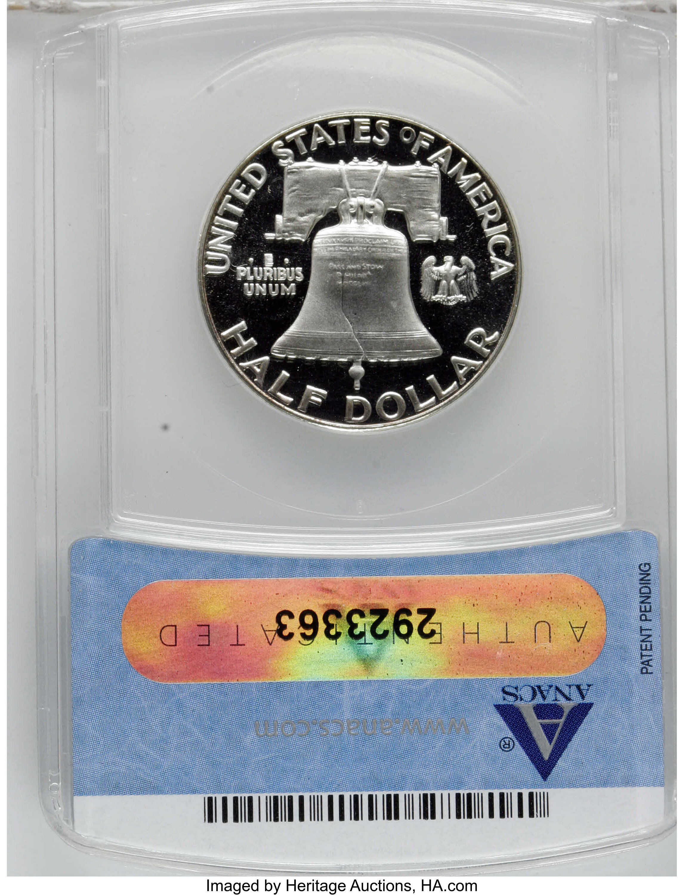 image for: 1956 50C Type One PR68 Deep Cameo ANACS. NGC Census: (1/0). PCGS Population (2/0).   (#96686)...