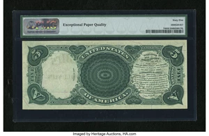 image for: Fr. 74 $5 1880 Legal Tender PMG Gem Uncirculated 65 EPQ....