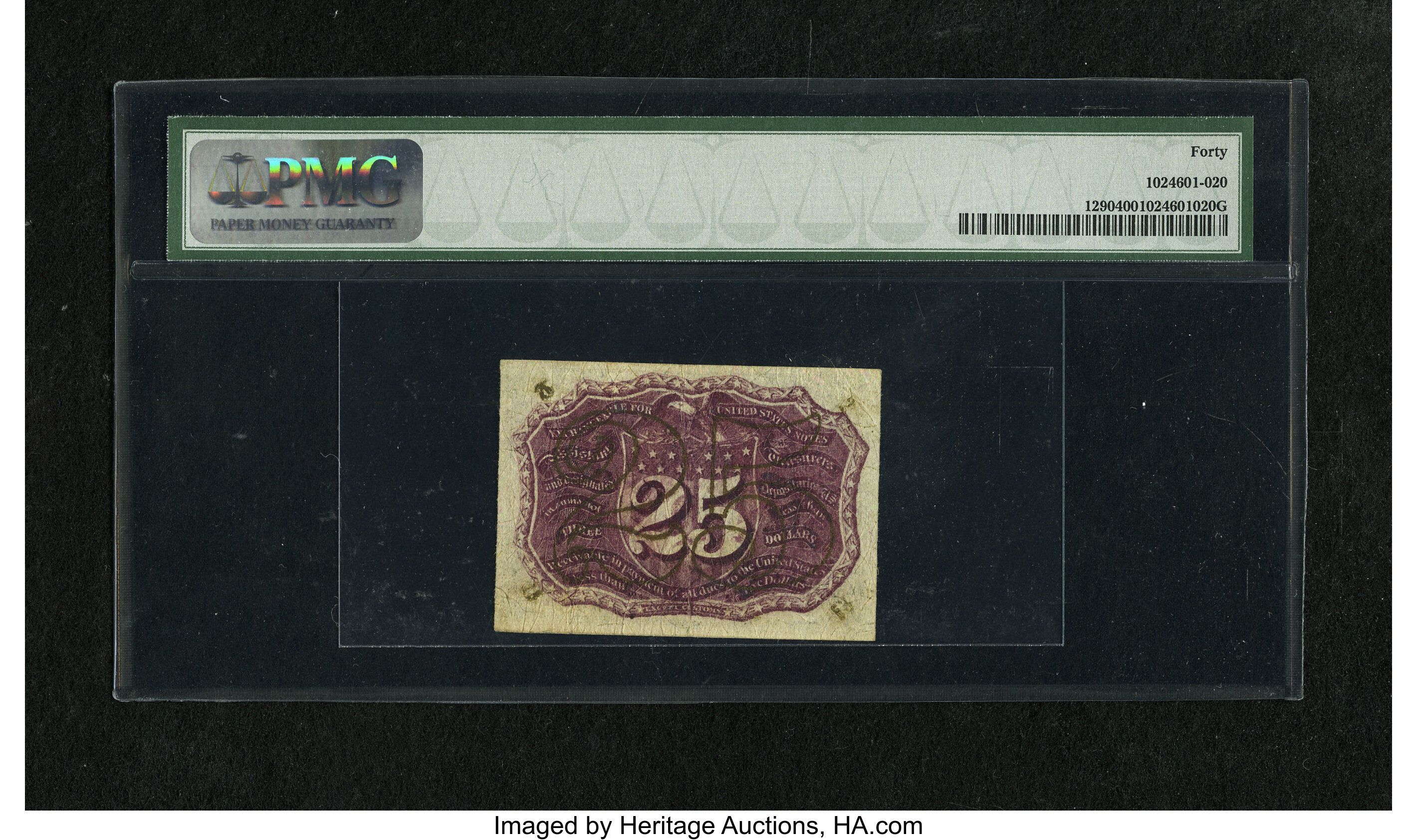 image for: Fr. 1290 25c Second Issue PMG Extremely Fine 40....