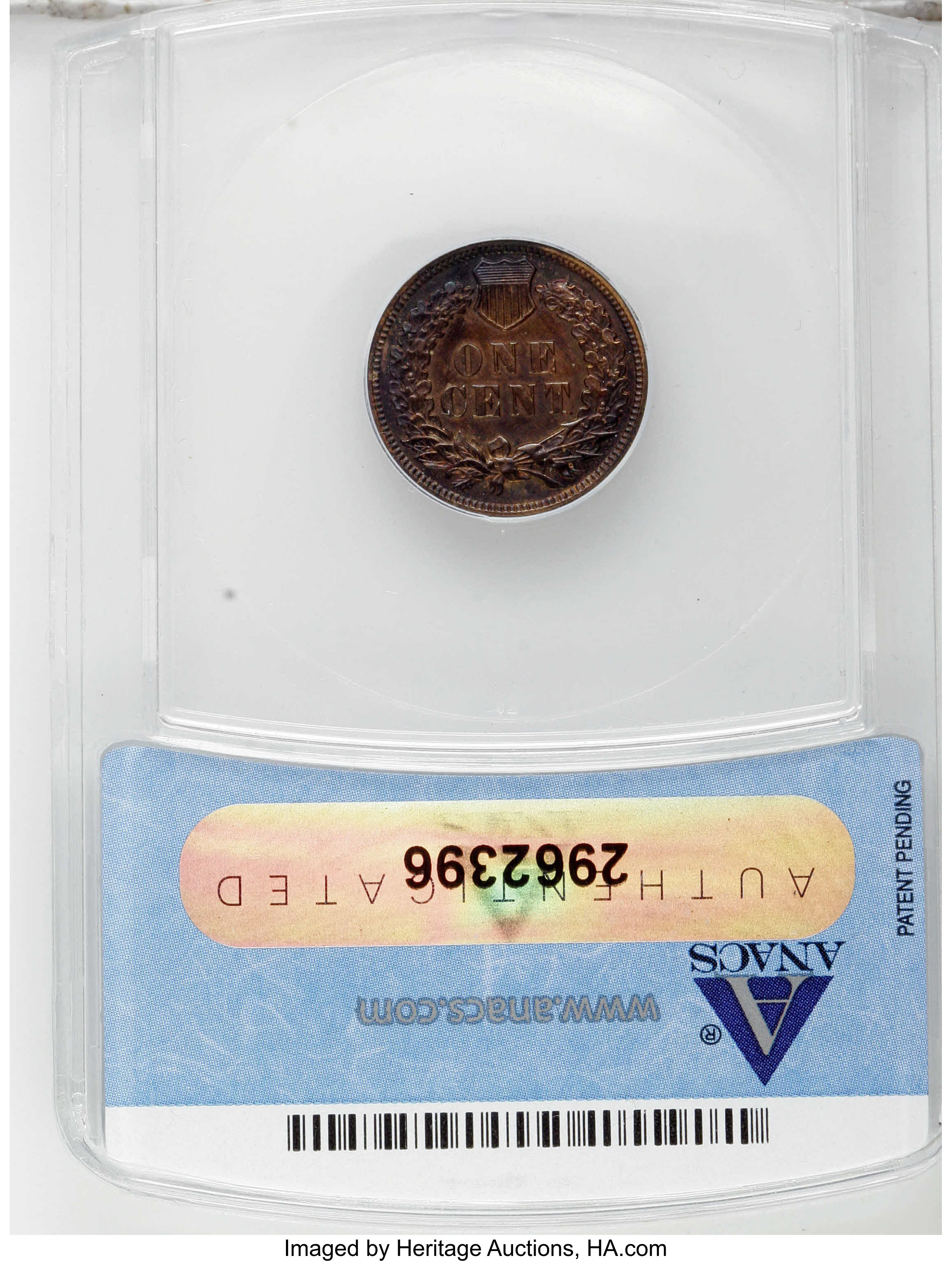 image for: 1904 1C PR63 Brown ANACS. NGC Census: (7/20). PCGS Population (9/0). Mintage: 1,817. Numismedia Wsl. Price for NGC/PCGS coi...