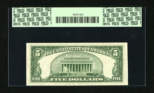 image for: Fr. 1532* $5 1953 Legal Tender Star Note. PCGS Choice New 63PPQ....