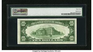 image for: Fr. 2006-A $10 1934A Federal Reserve Note. PMG Choice Uncirculated 64....