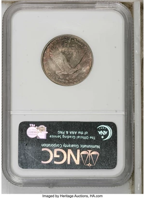 image for: 1927-S 25C MS63 Full Head NGC. The 1927-S can be compared to the Denver mint of this same year. Not in terms of overall rar...