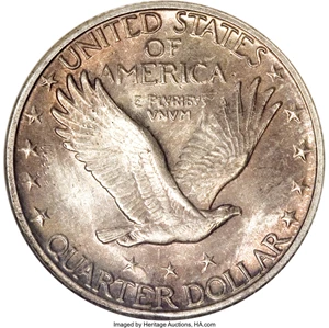 image for: 1927-S 25C MS63 Full Head NGC. The 1927-S can be compared to the Denver mint of this same year. Not in terms of overall rar...