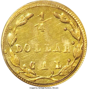 image for: 1871 25C Liberty Round 25 Cents, BG-837, R.7, MS63 PCGS. This is the single-finest PCGS-certified example of the rare BG-83...