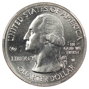 image for: 2020-W Marsh-Billings Rockefeller NP 25c PCGS MS64 (V75)
