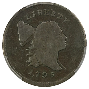 image for: 1795 1/2c PCGS VG-08 (Pole LE Punc. Date)