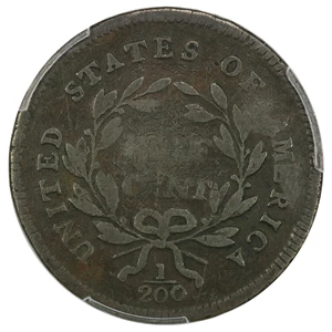 image for: 1795 1/2c PCGS VG-08 (Pole LE Punc. Date)
