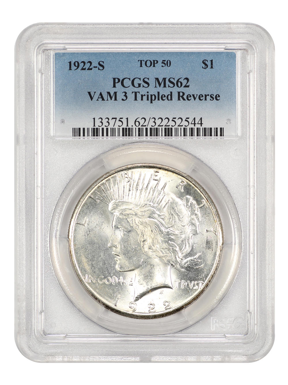 1922-S $1  Tripled Reverse, VAM-3 F15 thumbnail 21